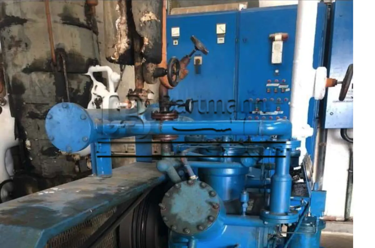 LOTE 001 - Máquina compressora