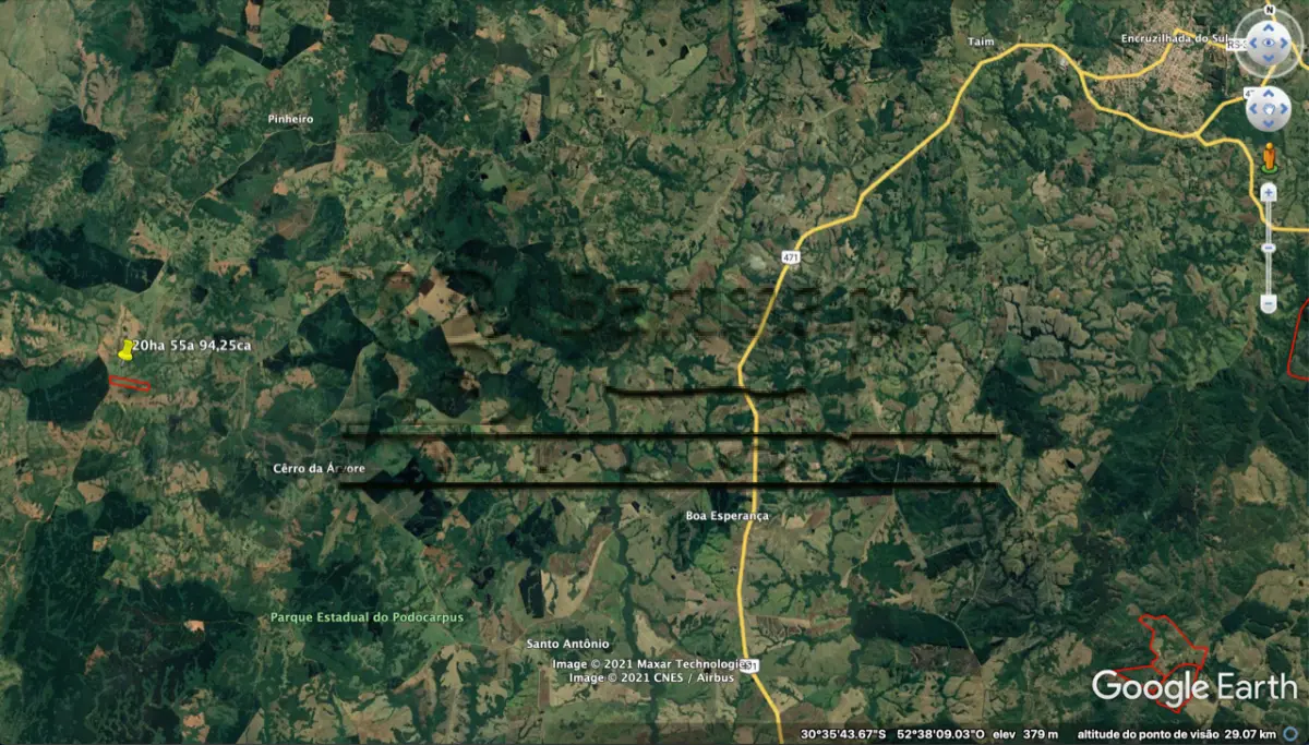 LOTE 001 - Área Encruzilhada do Sul
